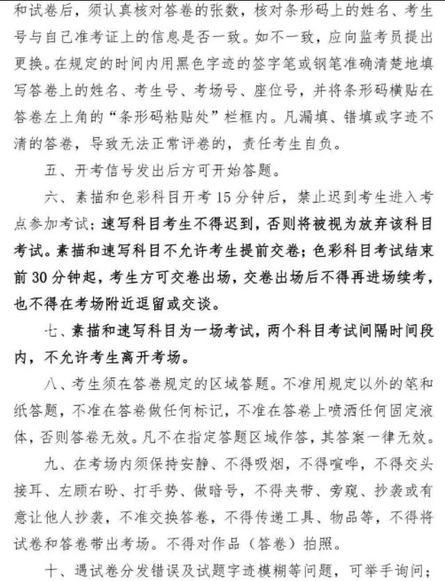 高考，是否包含美术考试？