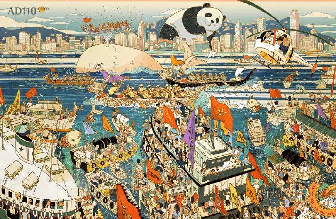 探索中国插画网页的多元现状，艺术与技术的完美融合