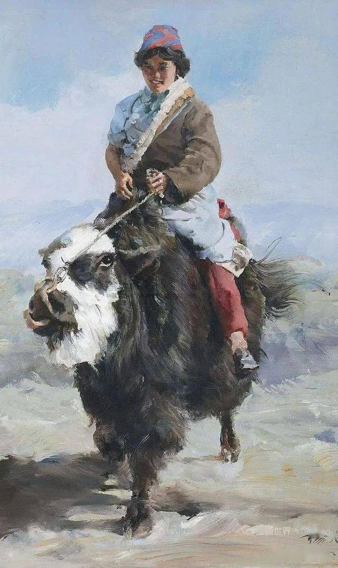 牛琦海油画，全国排名中的佼佼者