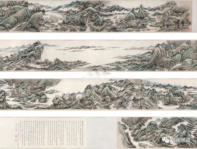简笔画，中国山水画的现代演绎