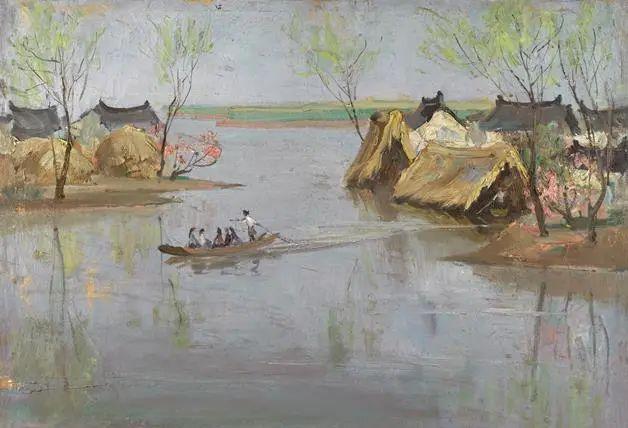 艺术之光，探索刘虹的油画世界
