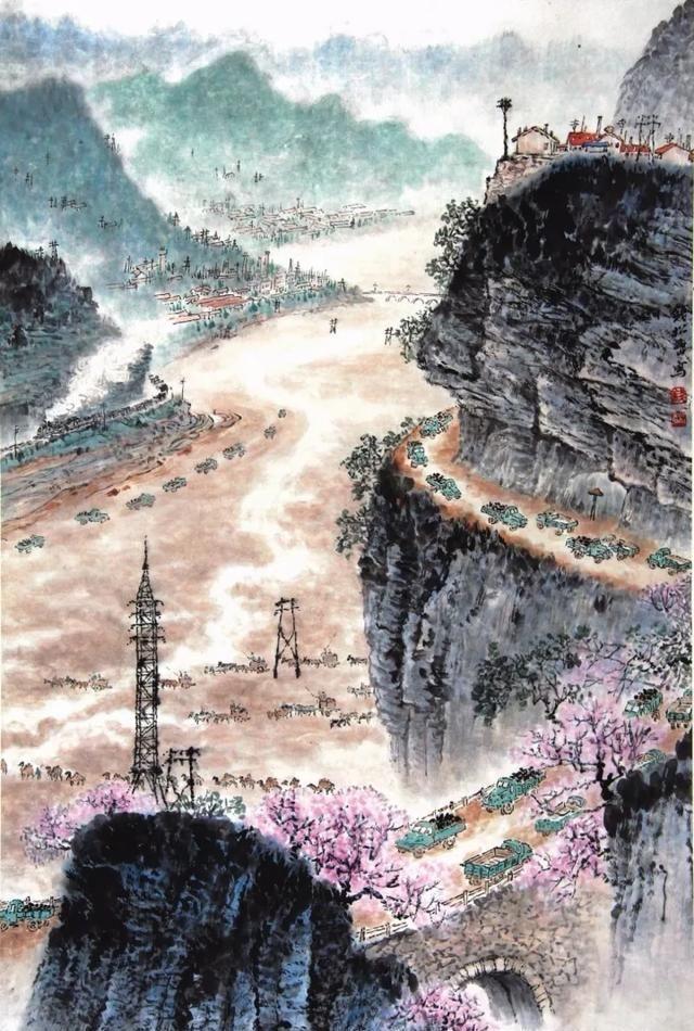 探索中国山水画技法的艺术之旅，一部视频的深度解析