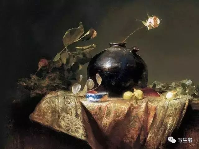 古典油画静物大师，探索艺术与生活的完美融合