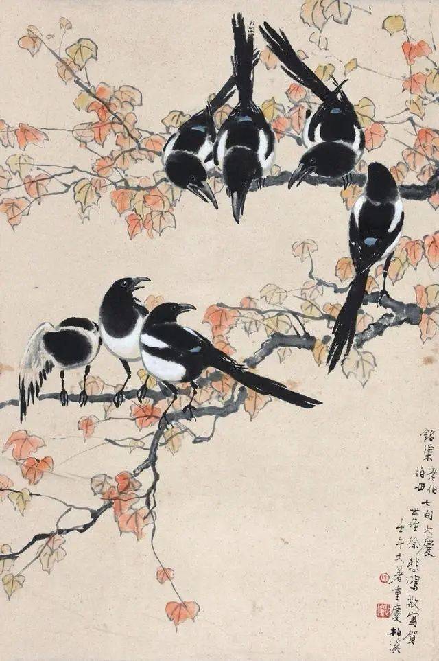 儿童初探中国画，简单图片中的艺术启蒙