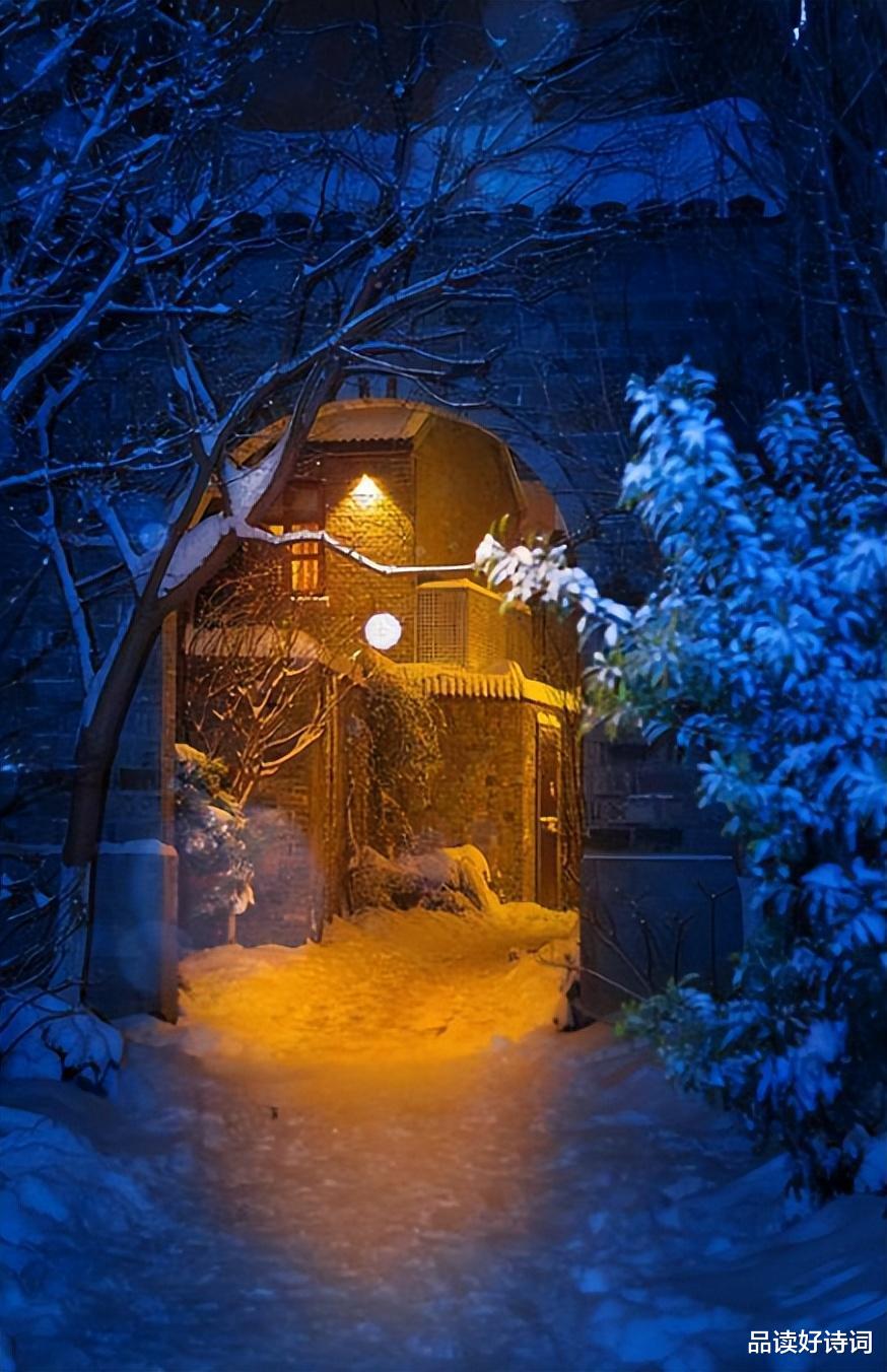 雪夜中的禅意——一山一宁的静谧时光