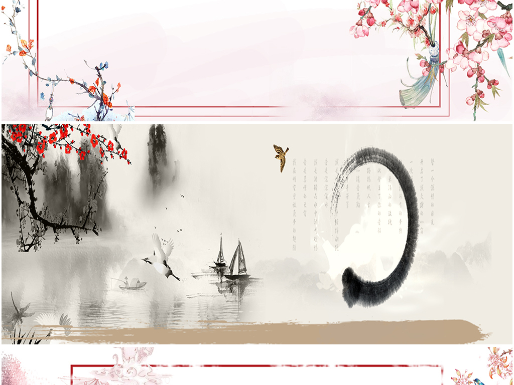 写意山水，国画图片中的意境与灵魂