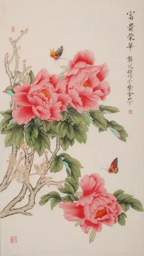 画牡丹的诀窍，绽放于纸上的华贵与韵味