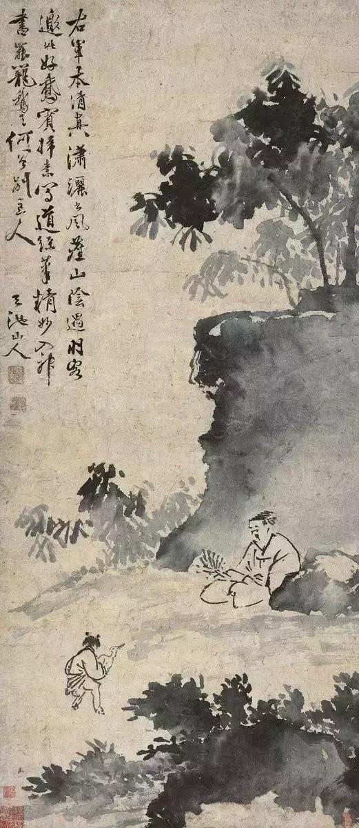 徐渭作品高清图，笔墨间的狂放与深情