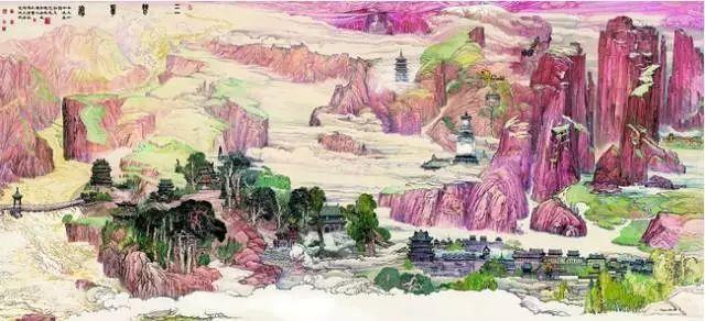 侯德昌笔下的幽燕金秋，一幅诗意与画意的交响