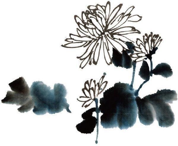 国画菊花，从零开始，解锁传统艺术之美——国画菊花画法教学视频指南