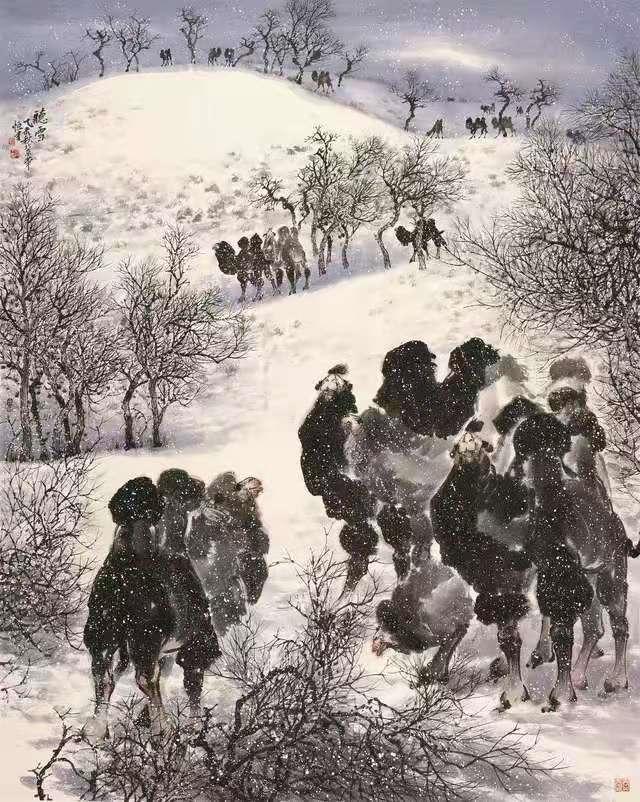 七言律诗书法之美，墨香中的诗情画意