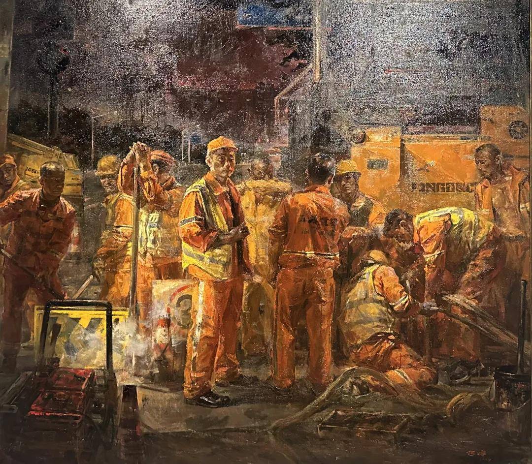 十二届全国美展，油画作品的艺术盛宴与时代印记
