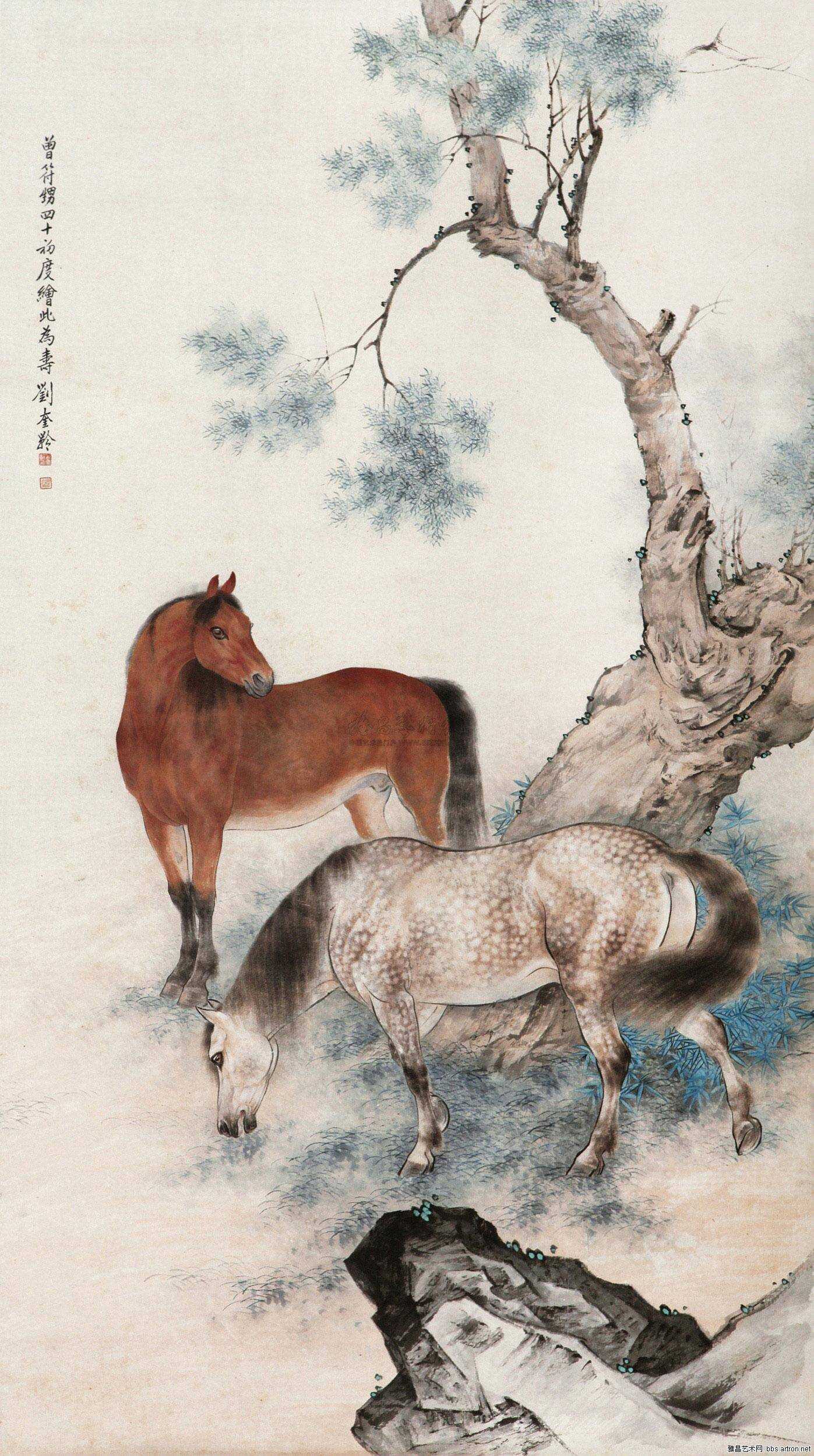 十位中国名画家画马的艺术魅力