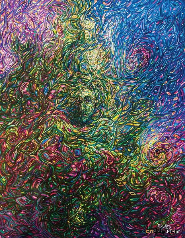 抽象派作品图片，超越现实的视觉盛宴