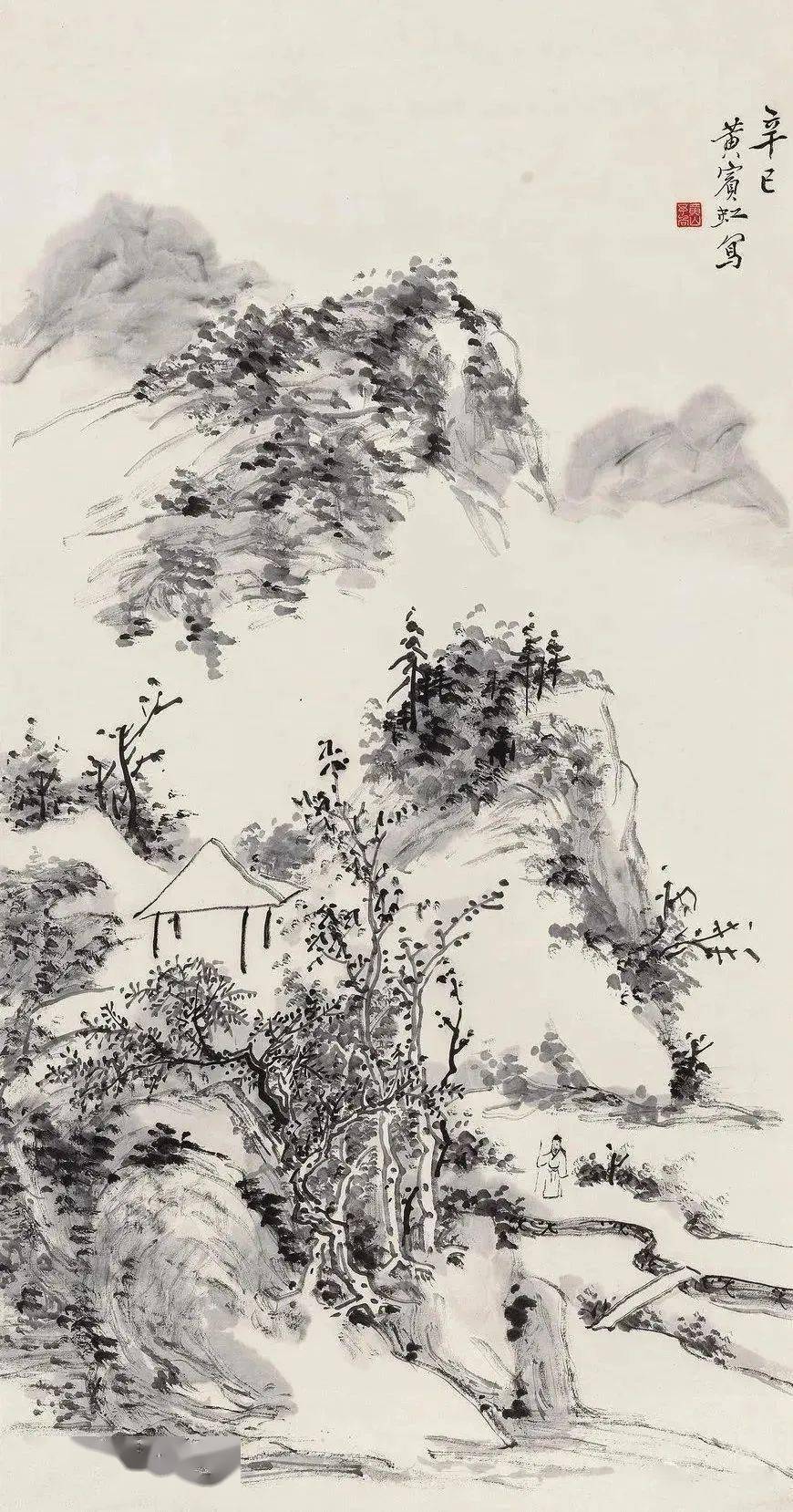 探秘黄宾虹，笔墨间的山水意境