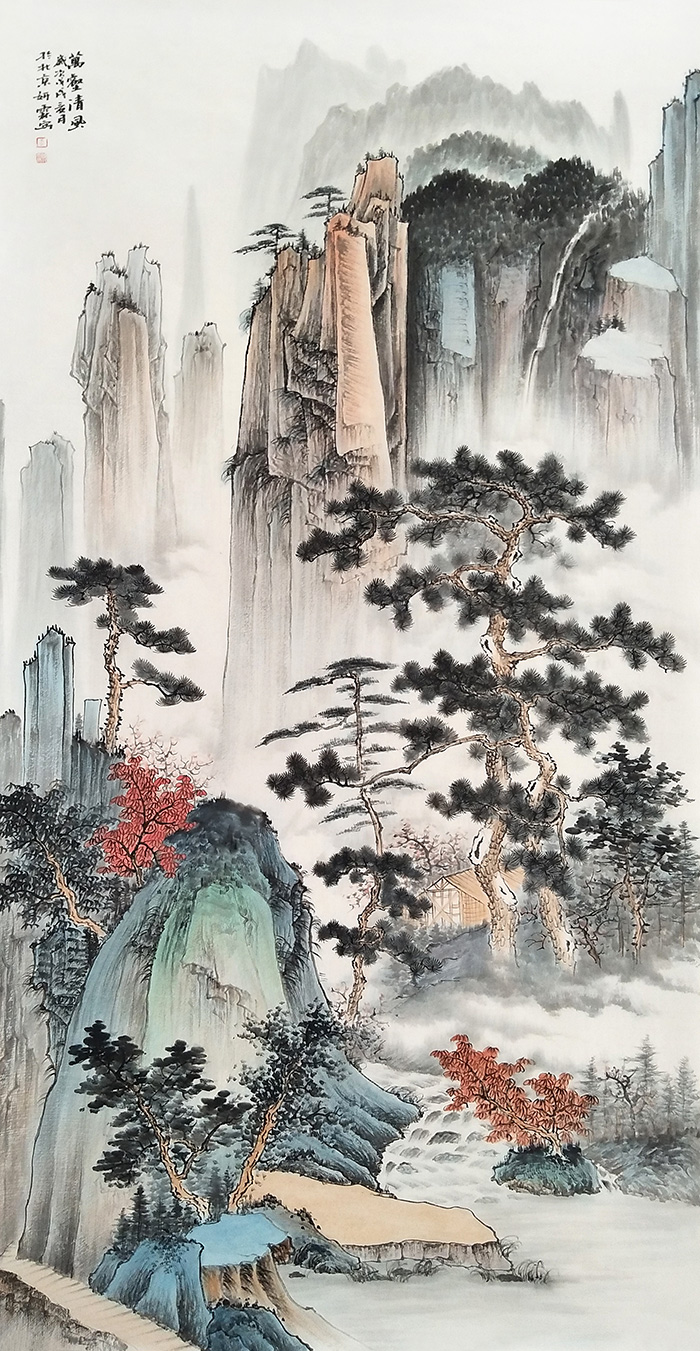 探索名家国画山水画的意境之美 —— 赏析高清图片的独特魅力