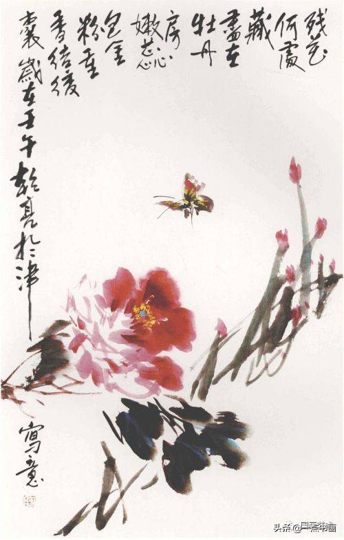 名家花鸟画，笔墨间的自然韵律与情感抒发