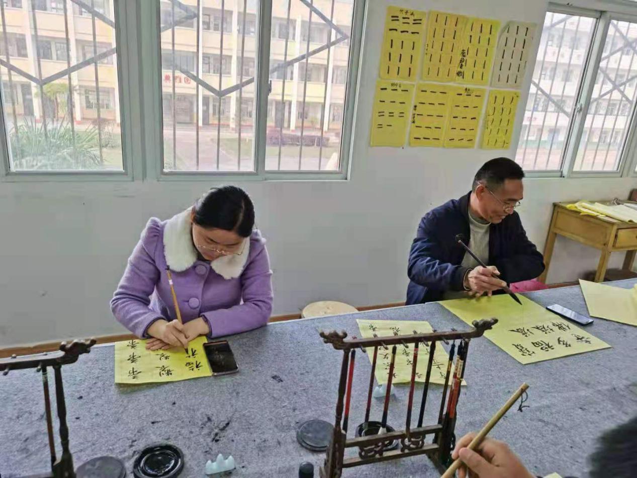 漂亮的练字照片，静心与艺术的完美融合