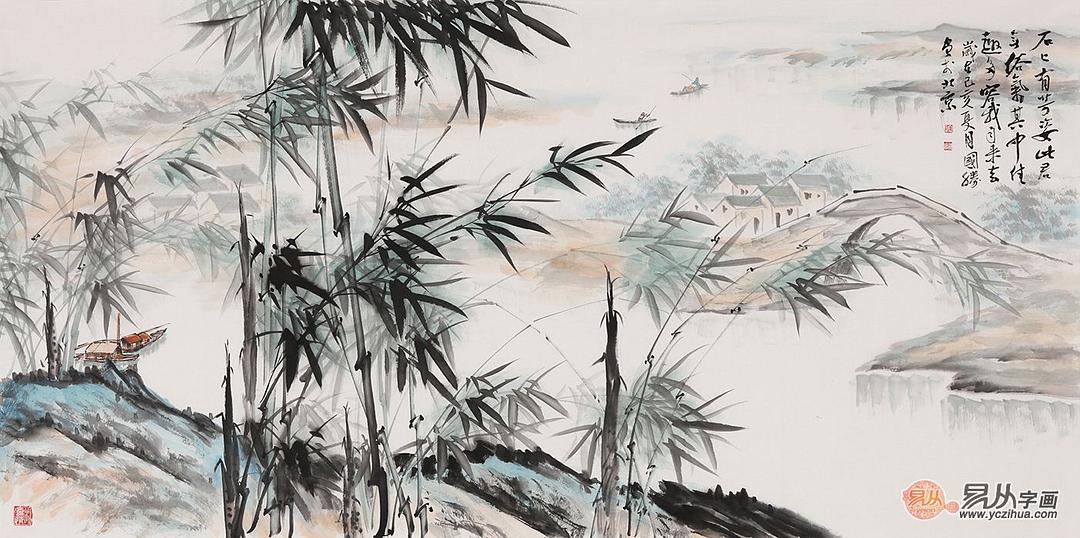 探索国画竹子的艺术魅力，一帧帧视频中的墨香与风骨