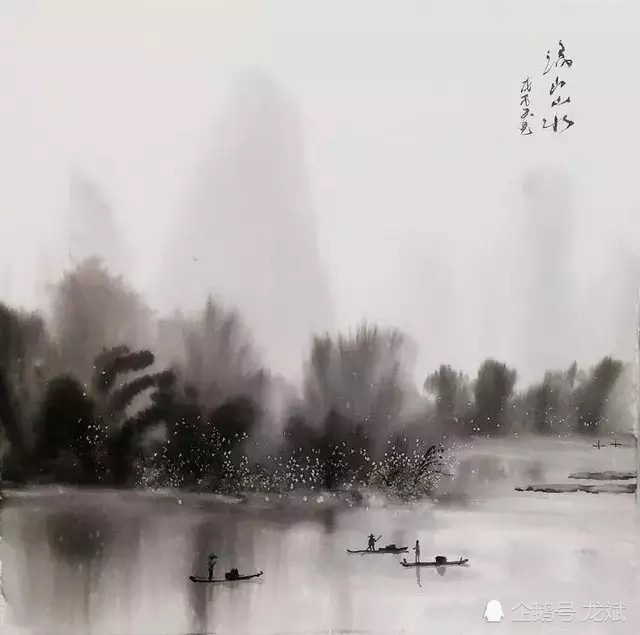 探索水墨画的意境之美，高清图片下的艺术魅力