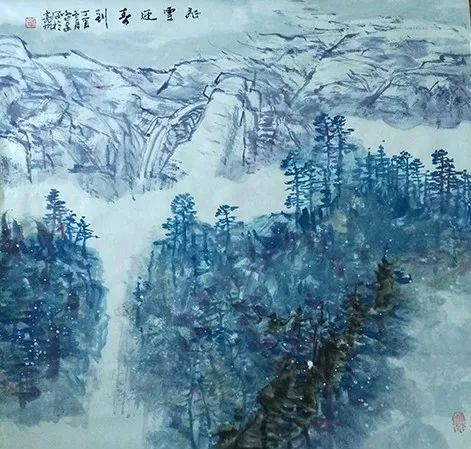 董吉泉，绘梦者，以笔触探艺术之深邃