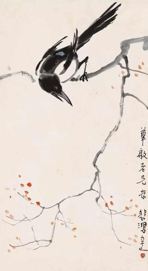 徐悲鸿春山十骏图，笔墨间的春日颂歌