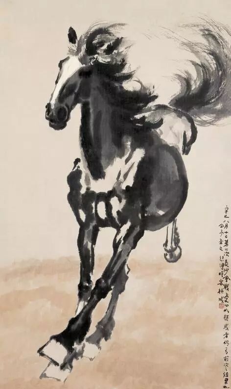 徐悲鸿画作，时代巨变中的艺术见证
