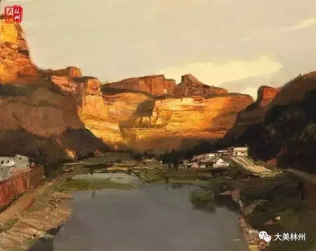 白羽平笔下的太行山，壮丽与静谧的交响