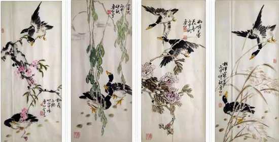 简述中国画的四个独特特点
