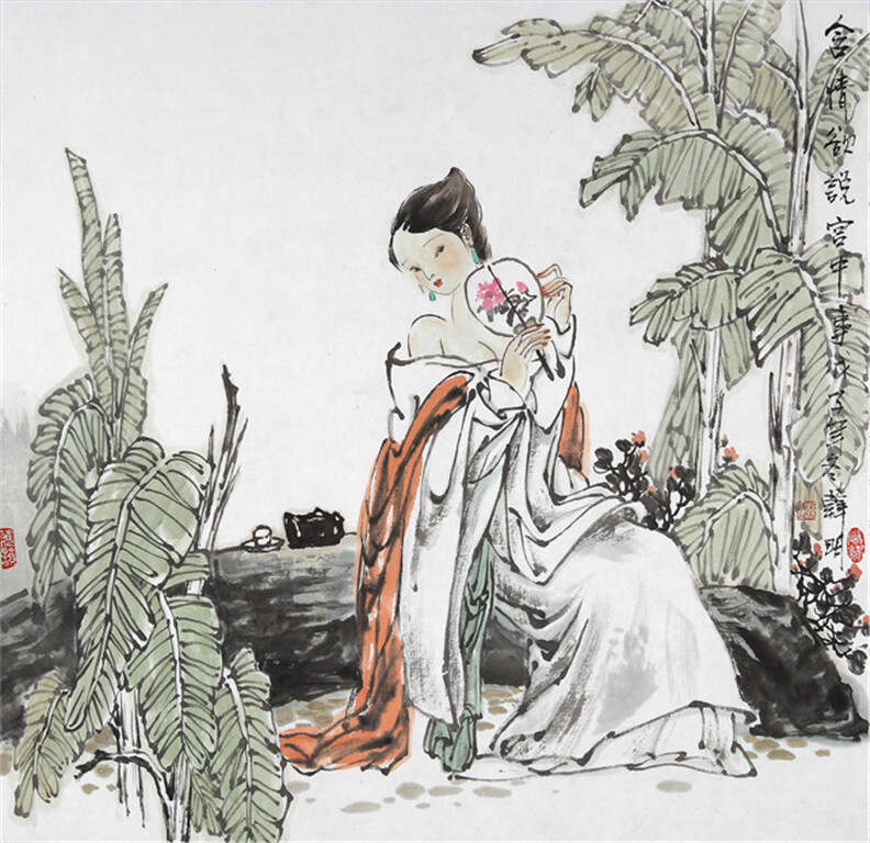 探秘中国国画人物画的艺术魅力
