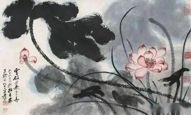 探秘张大千花鸟画，笔墨间的自然韵律