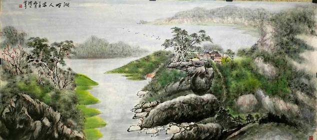 山水花鸟画，自然之美的永恒定格