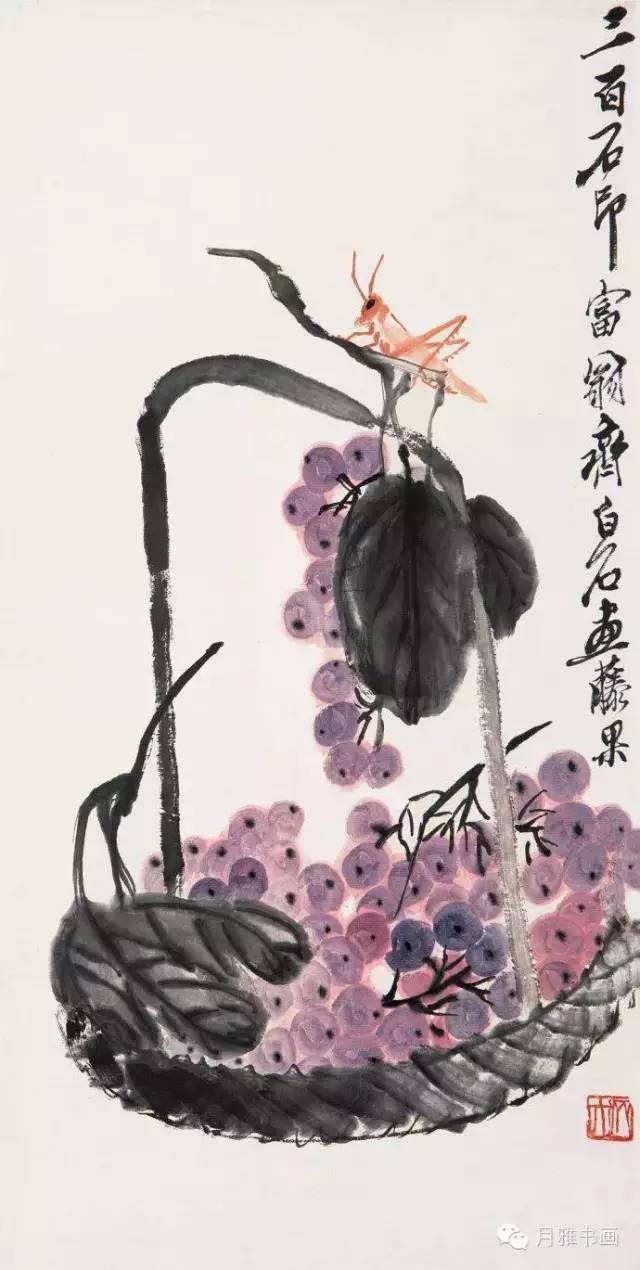 齐白石的画，笔墨间的童趣与自然之美