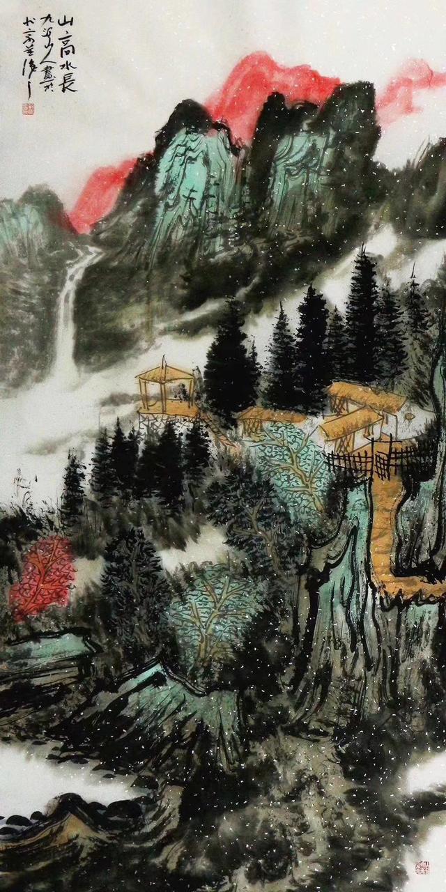国画作品取名的艺术与智慧