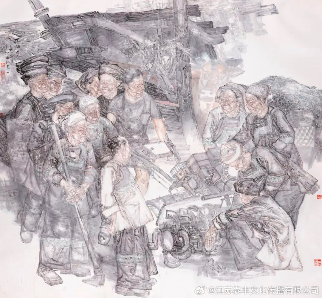 2024全国美展中国画展区，传统与现代的交融，艺术与生活的对话