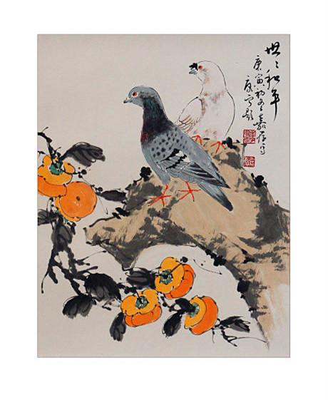 齐白石，爱画如痴，笔墨传情