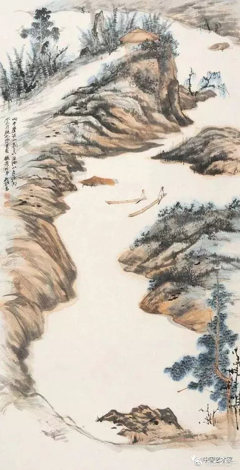 品味中国画山水，意境与技法的和谐交响