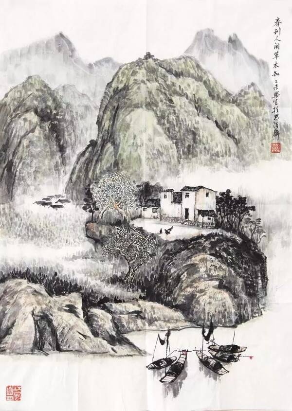 安徽十大著名画家，笔墨丹青绘徽州