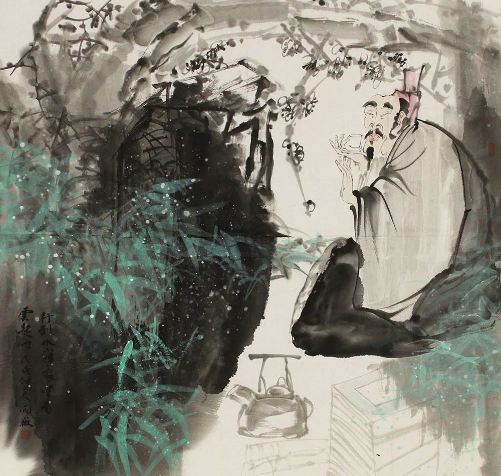 品味水墨韵味，探索水墨人物画小品的艺术魅力