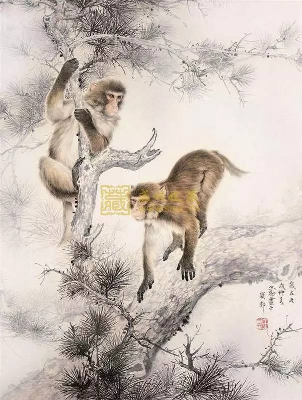 百猴图，谁绘就的灵动之笔？