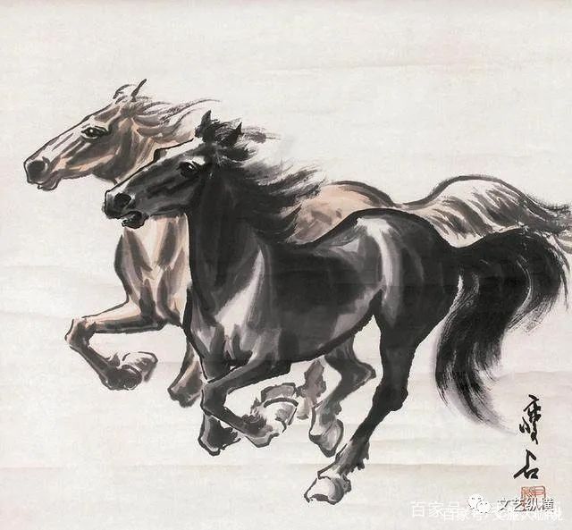 近代画马艺术的巅峰，探索中国画马大师的笔墨世界