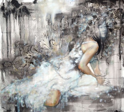 探寻神秘与幽远的艺术之旅，山鬼油画作品全集解析