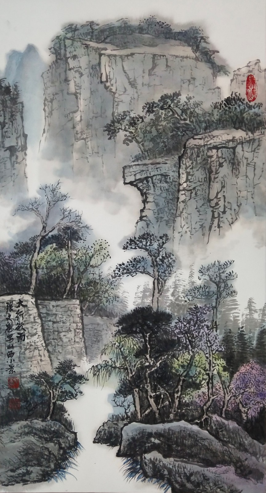 画家张文魁，笔墨间的时代印记