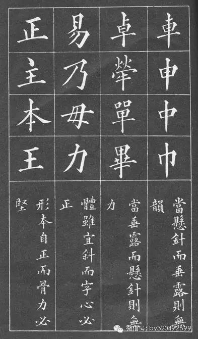 楷书入门，掌握100个基本字，开启书法之旅
