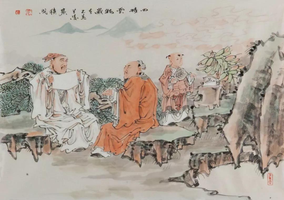 方增先国画作品，笔墨丹青中的时代韵律与人文情怀