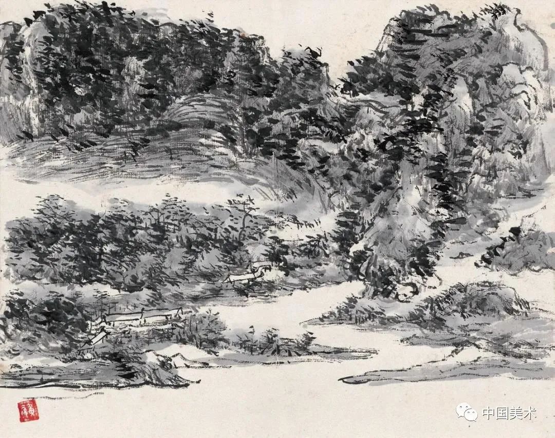 黄宾虹最贵画作山水册页的背后，艺术价值与市场认可的双重巅峰