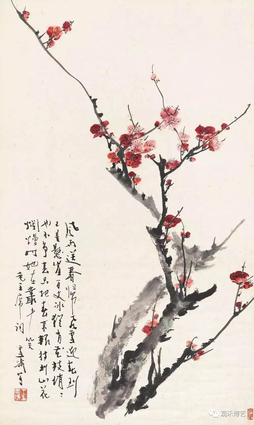 100幅齐白石画，笔墨丹青绘生活，鱼虫花鸟寄深情