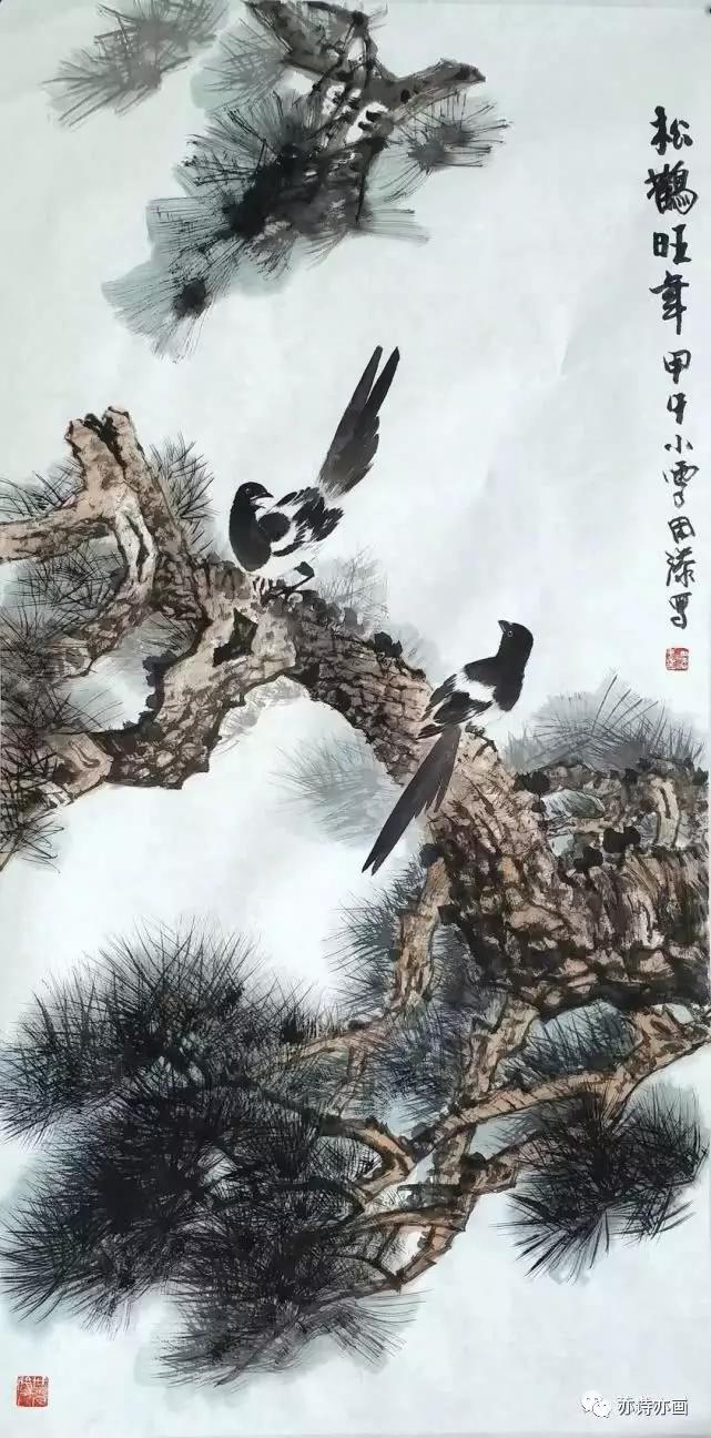 书法与画图的完美融合，探索书法配画图片的艺术魅力