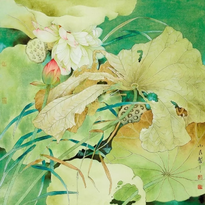 工笔画，笔墨间的细腻艺术