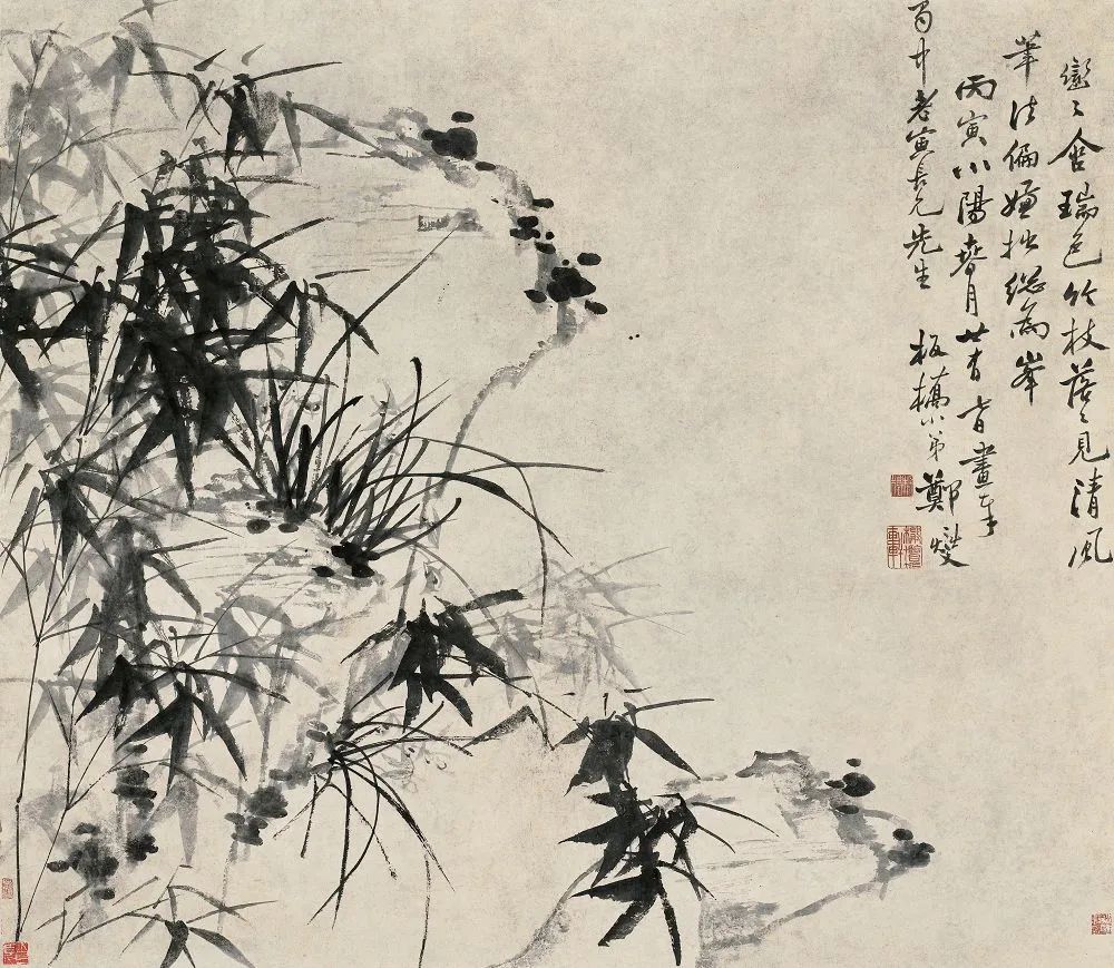 郑板桥画作